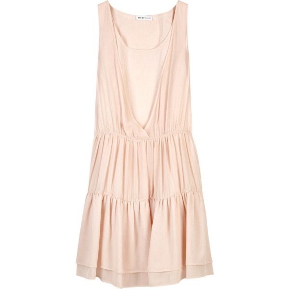 SEE🌸BY CHLOE🌸PINK NUDE SILK DRESS SIZE 4